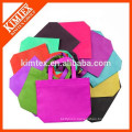 Funny cotton non woven foldable shopping bag